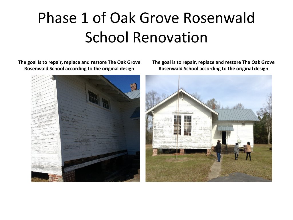 Oak Grove School - Renovations In Progress